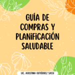 Guía de compras y planificación saludable portada