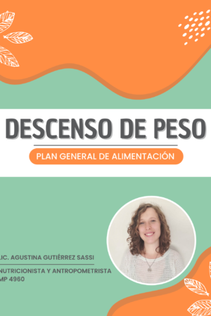 alimentacion para descenso de peso