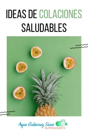 colaciones saludables