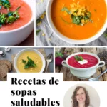 Sopas saludables