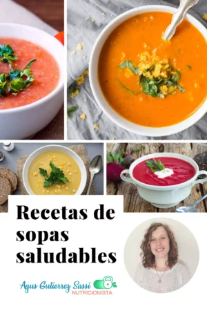 Sopas saludables